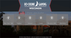 Desktop Screenshot of ho-chunk.com